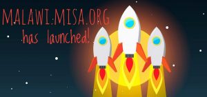 Rockets launch in air