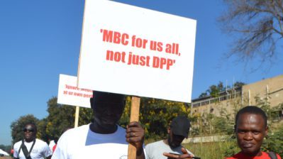 Protest for MBC