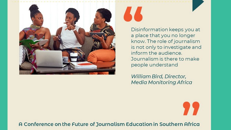 Journalists challenged on disinformation