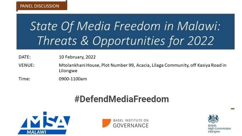 Malawi media to discuss threats to media freedom