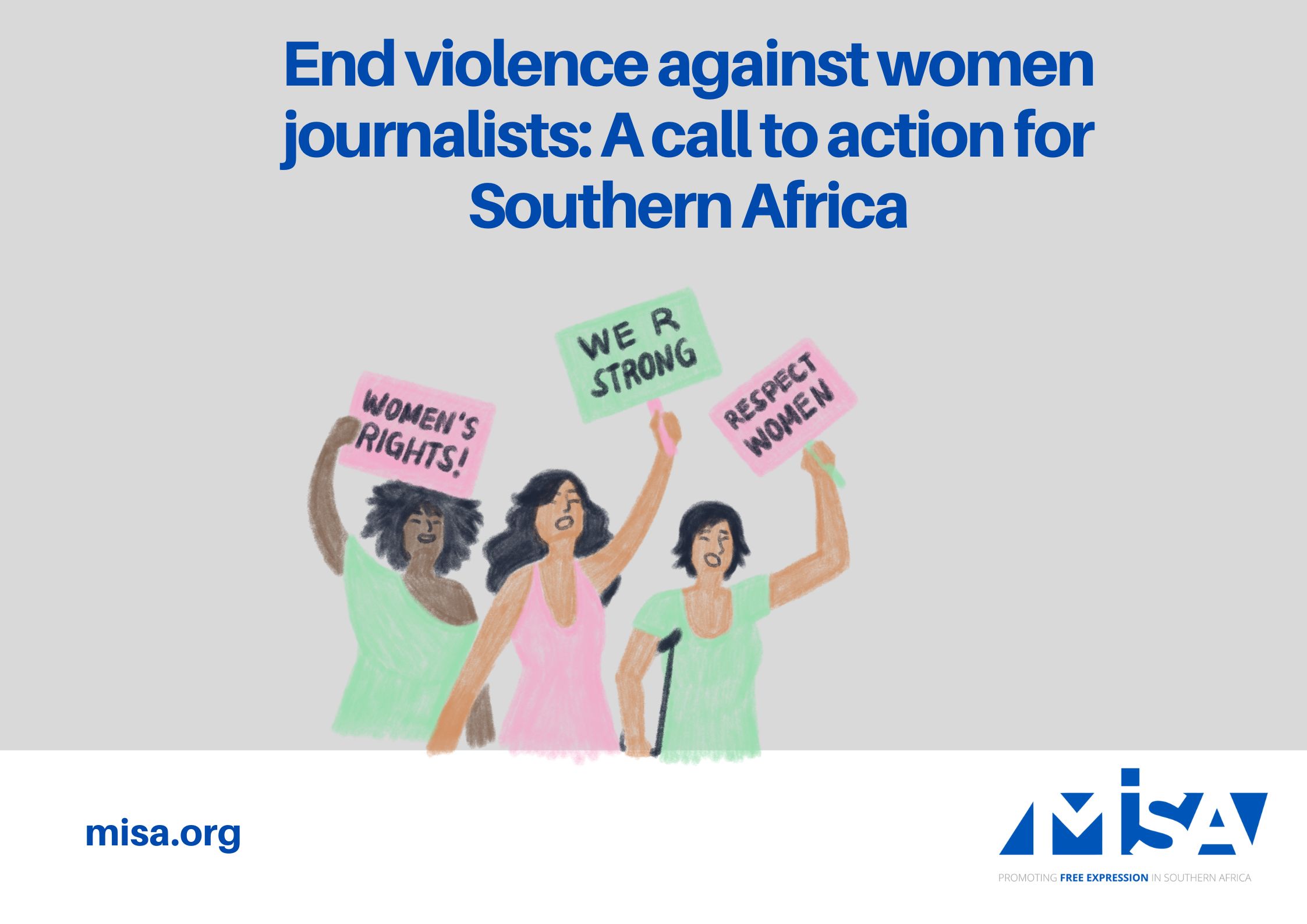 End violence against women journalists: A call to action for Southern Africa